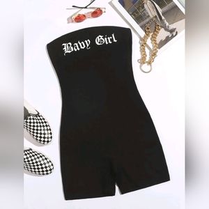 Baby Girl Tube Romper